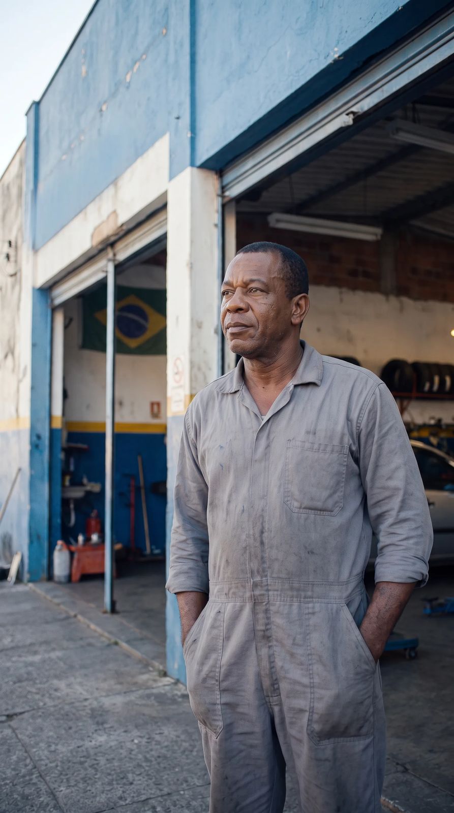 Mecânico, personagem do banco Segura MEI